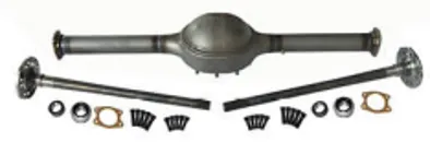 9 Differential Housing - Tubes, Ends, & 31-Spline Axles - Round Center (Raw).webp