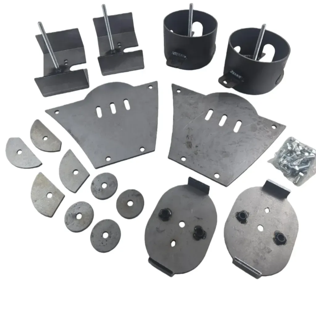 [C21404] 1958-64 GM B-Body Front & Rear Bag Brackets - Bolt-in Uses AirRide Bags - Standard