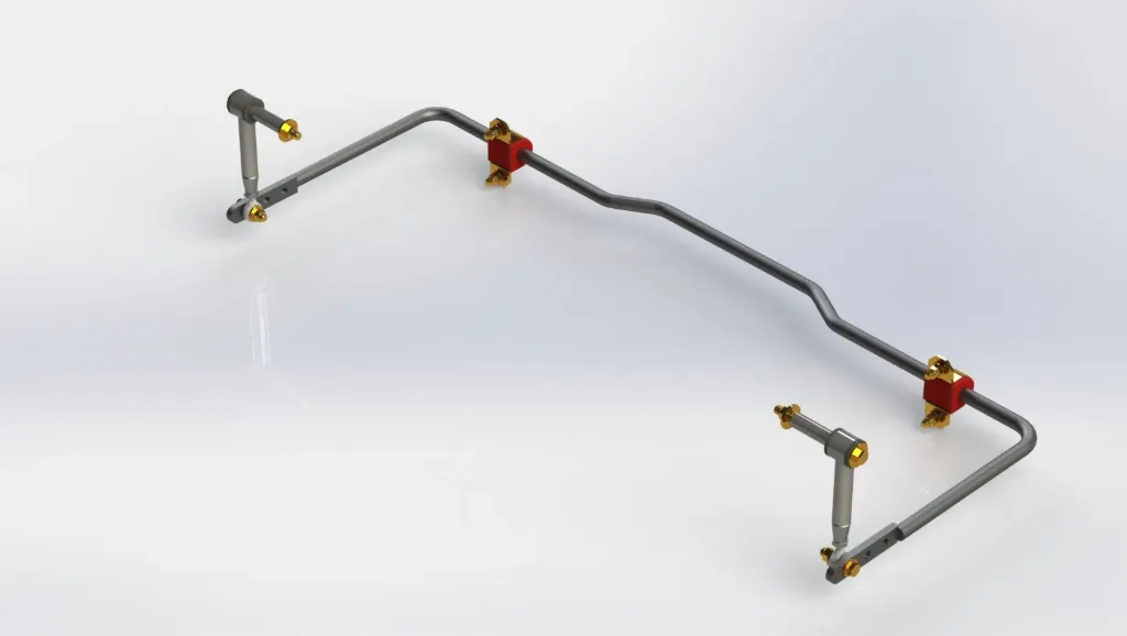 [CFS-ACC-1860] 1968-70 AMC AMX / AMC Rear Sway Bar Kit, Triangulated 4-Link