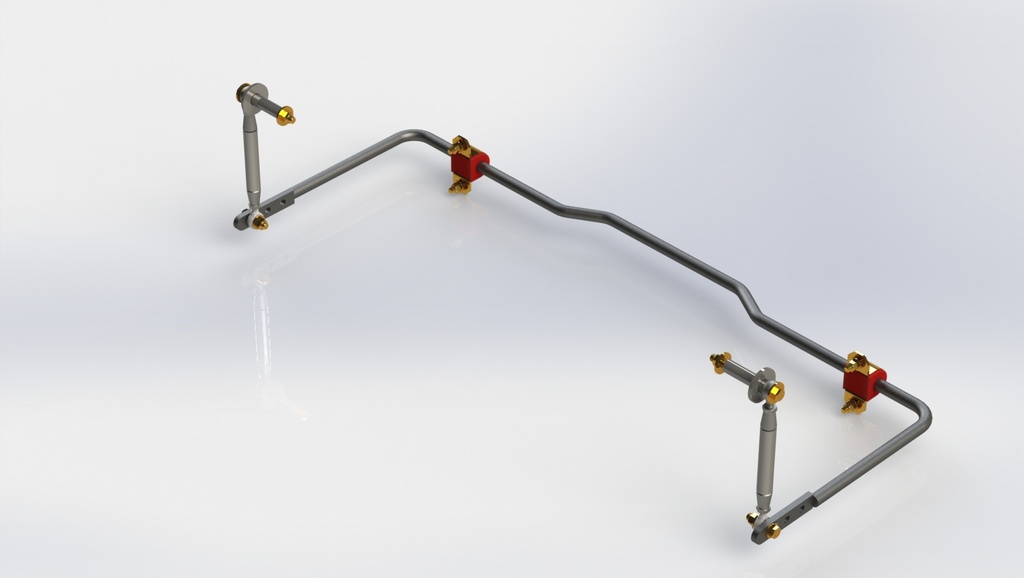 [CFS-ACC-1865] 1968-74 AMC Javelin / AMC Rear Sway Bar Kit, Triangulated 4-Link