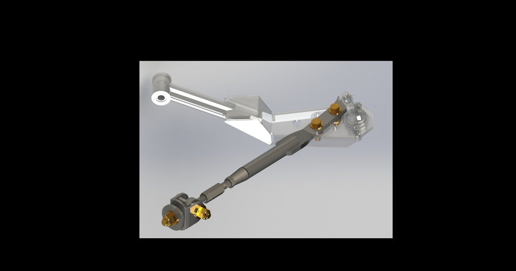 [CFS-CA-1040] 1970-78 AMC Gremlin / AMC Adjustable Strut Rod Kit