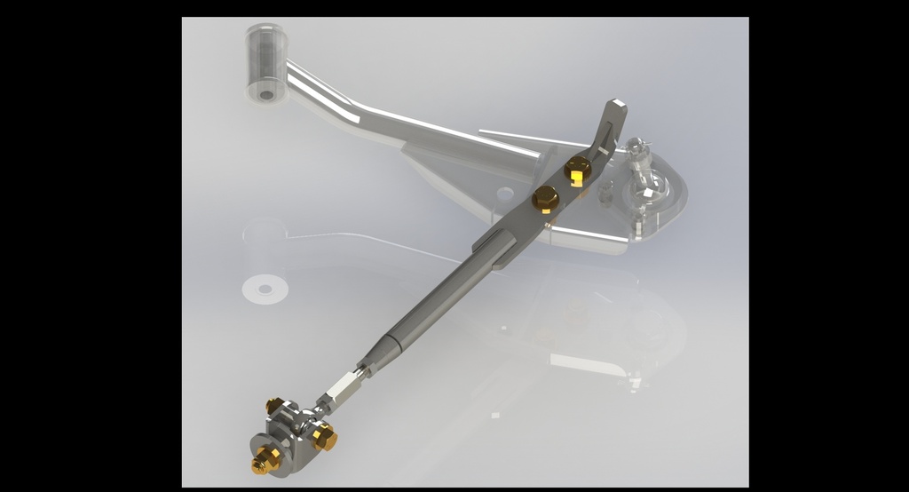 [CFS-CA-2090] 1962-65 Ford Fairlane / Ford / Mercury Adjustable Strut Rod Kit