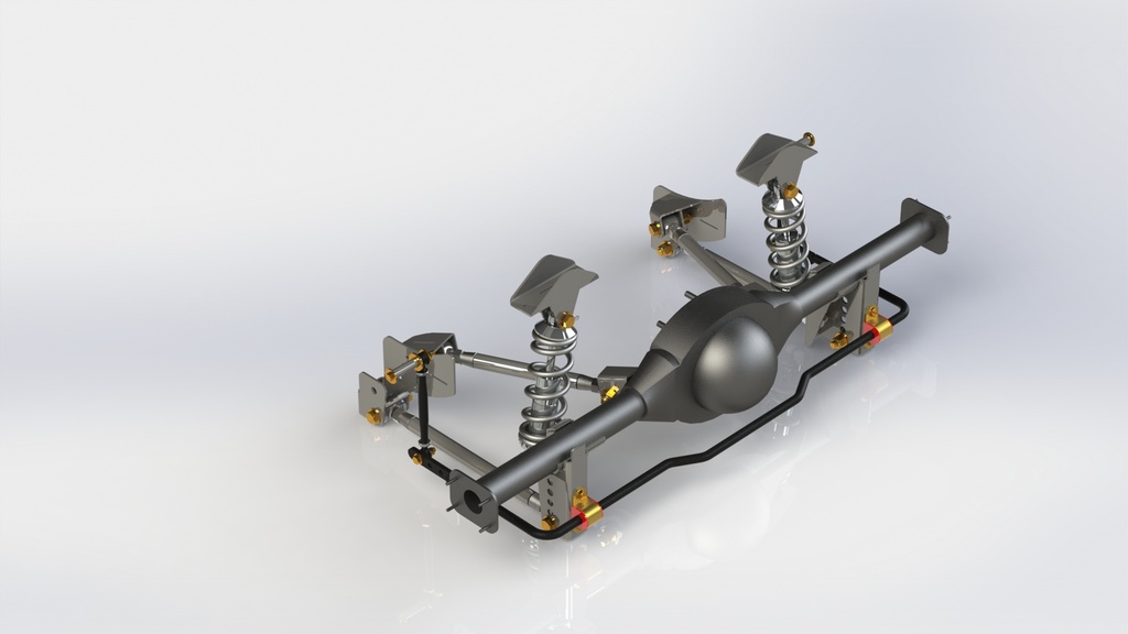 [CFS-RS-1430] 1968-74 AMC Javelin / 4-Link AMC Triangulated Coilover Rear Suspension System