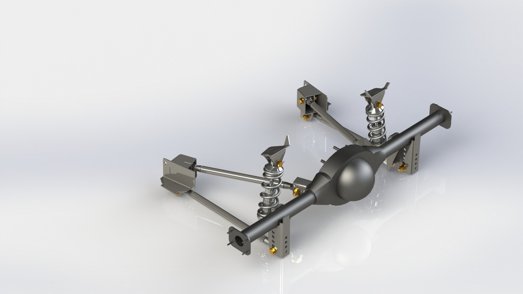 [CFS-RS-2450] 1962-65 Ford Fairlane / 4-Link Ford Triangulated Coilover Rear Suspension System