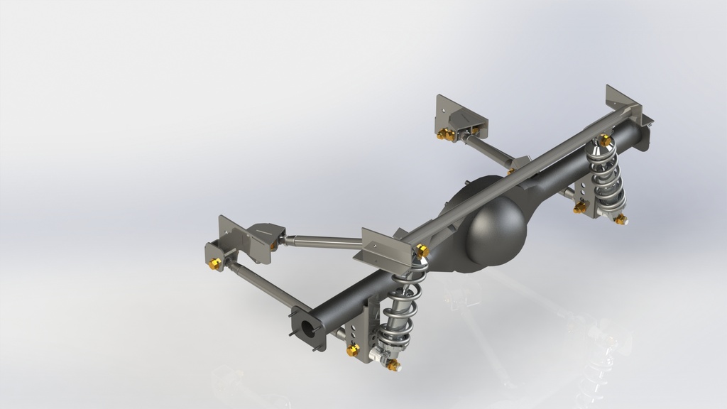 [CFS-RS-2470] 1964-65 Mercury Comet / 4-Link Ford Triangulated Coilover Rear Suspension System