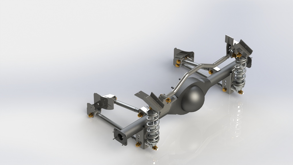 [CFS-RS-5400] 1970-74 MOPAR E-Body 4-Link Parallel Coilover Independent Rear Suspension System