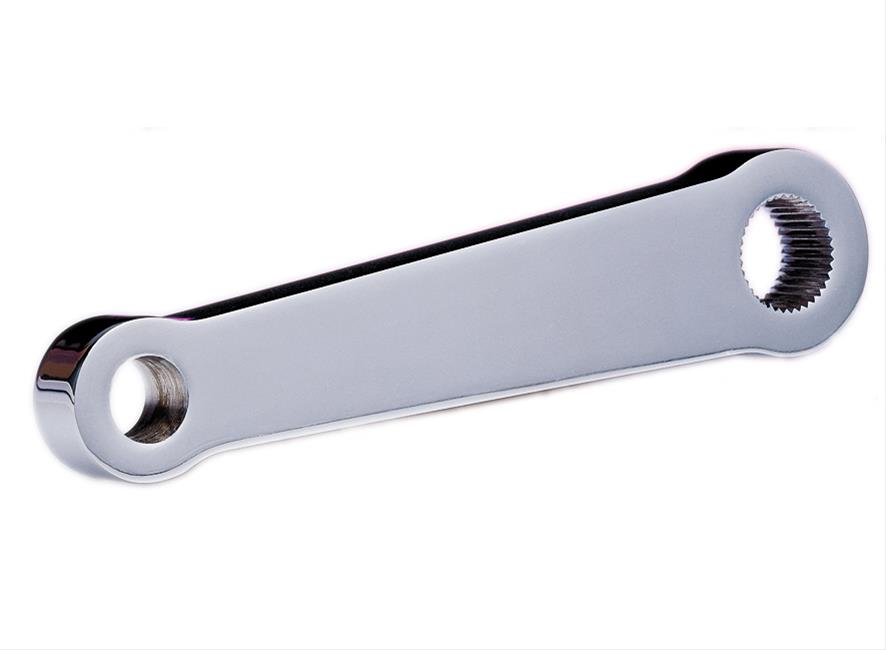 [FR1493PL] Steering Box Access: Pitman Arm.6" Vega Style Plated