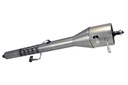 Collapsible/Laser Cut Floorshift Tilt Column: 2 in dia; 35" length Mill finish
