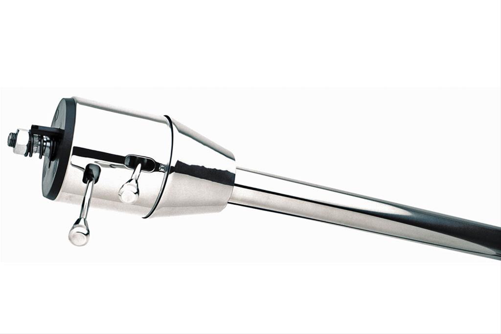 [FR2001VTSSA] Floorshift Corvette Tilt Column: 67-68  FR Adapter Polished Stainless