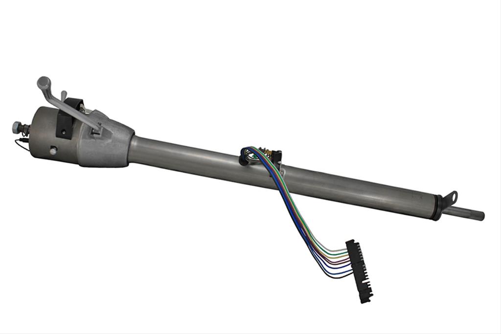 [FR20030.F] Columnshift Tilt: 1960.1972 Chev Truck 35" 3/4.36 w/neutral 10" from Bottom of shaft Mill Finish
