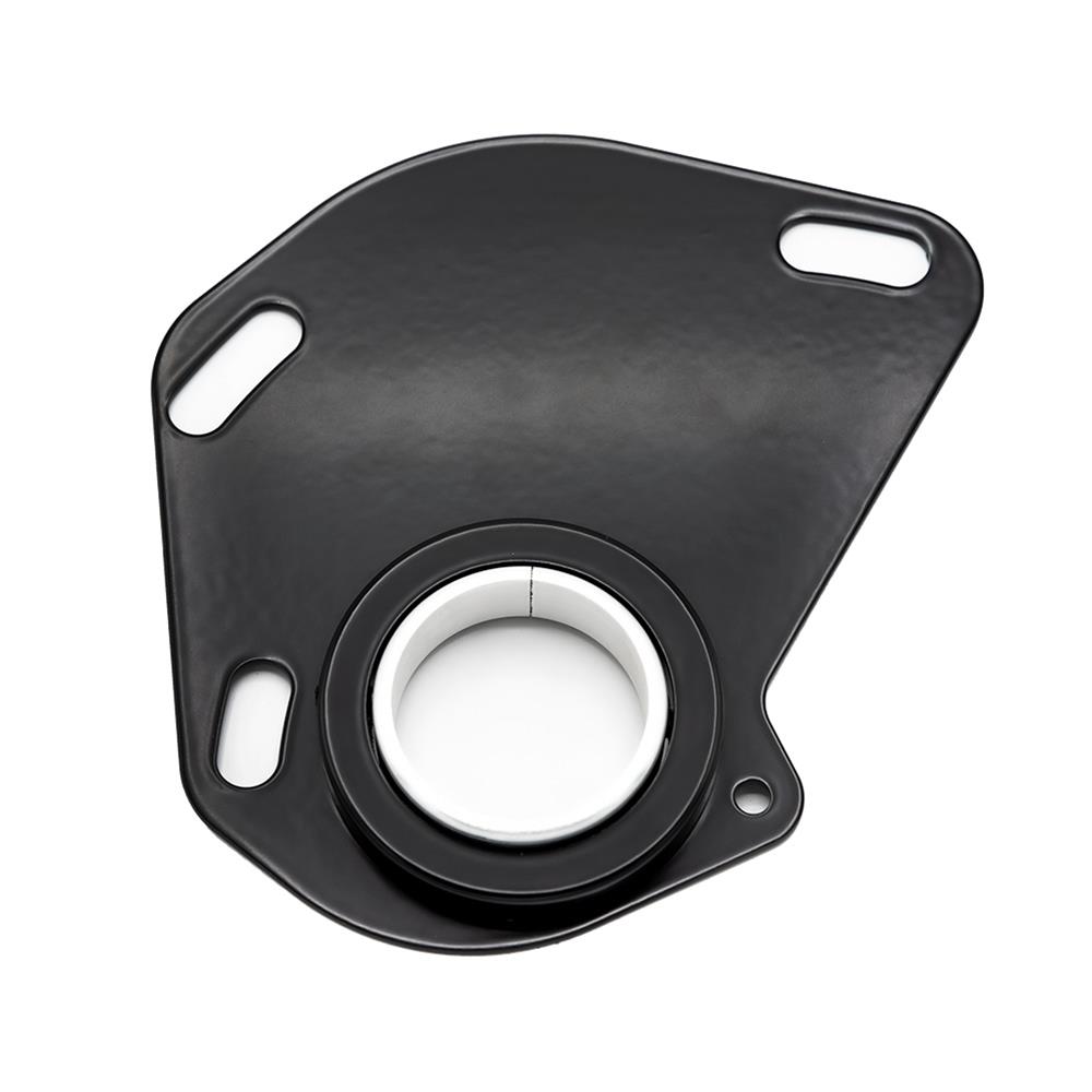 [FR20101CABK] Floor Mount: Camaro Swivel 1970-1981 Satin Finish Alum. Cover BLK
