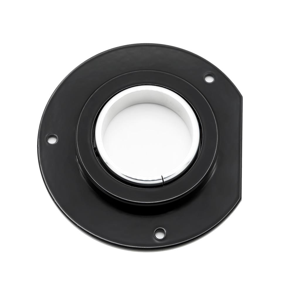 [FR20101M5BK] Floor Mount Swivel: Mustang 1965-1966 Blk