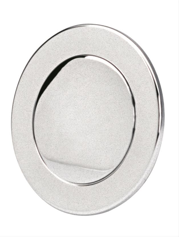 [FR20113LHN] Steering Wheel Access: Horn Button for 9 Bolt Adapter Polished Aluminum