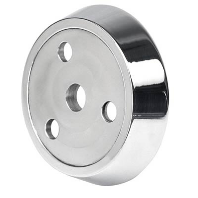 [FR20119] Steering Wheel Adapter: Roadster Adapter 3 to 5 and 6 bolt Polished