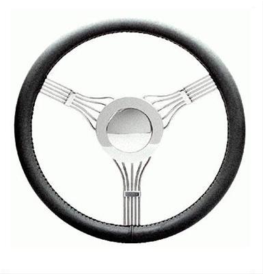 [FR20128GMBK] Steering Wheel: Banjo Steering Wheel Black Horn Included 