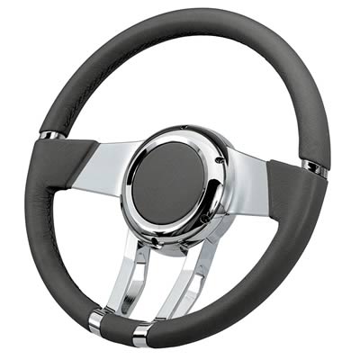 [FR20150DG] Steering Wheel: Waterfall 13.8" Slate Gray Steering Wheel