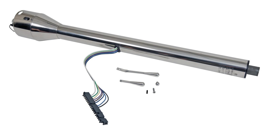 [FR21018PL] Direct Fit Floorshift Tilt Column: 60-65 Comet Polished Finish