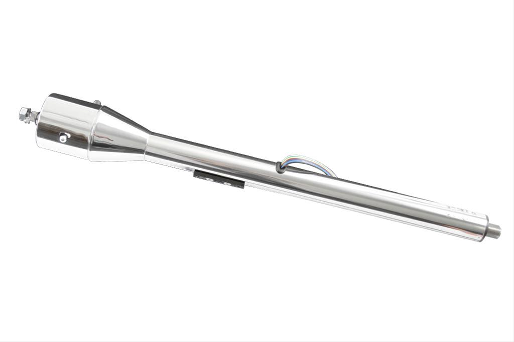 [FR21019PL] Direct Fit Floorshift Tilt Column: 67-68 Chevelle 32" length 1-48 DB Polished