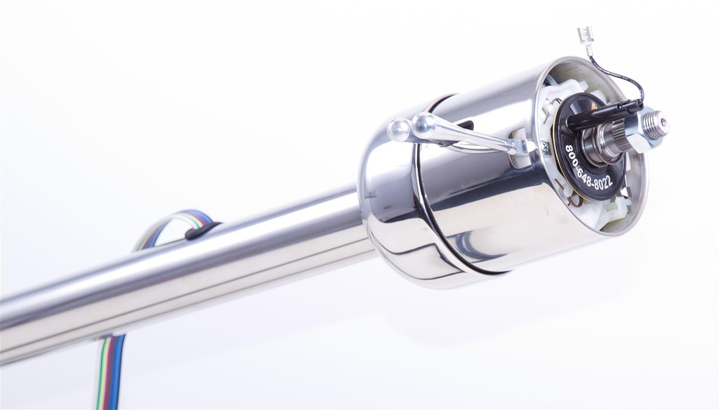 "Bella" Tilt Roadster Tilt Column: 32 in length Black Chrome Powdercoat