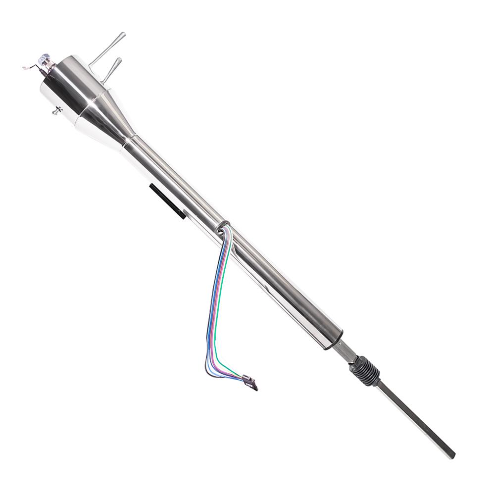 [FR21028PL] Floorshift Tilt: 70-76 Mopar No Key Manual Steering Polished