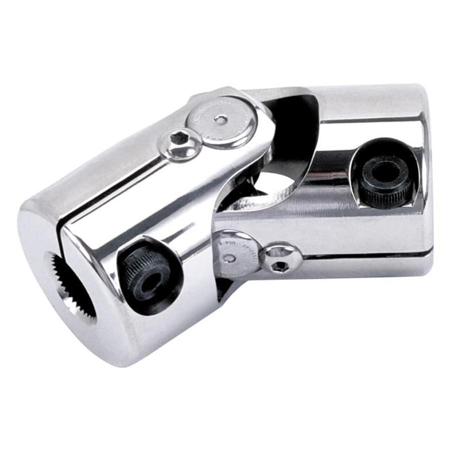 [FR2713] Stainless Steel Pinch Bolt U-Joint: 17MMDD x 13/16"-36 Satin Finish