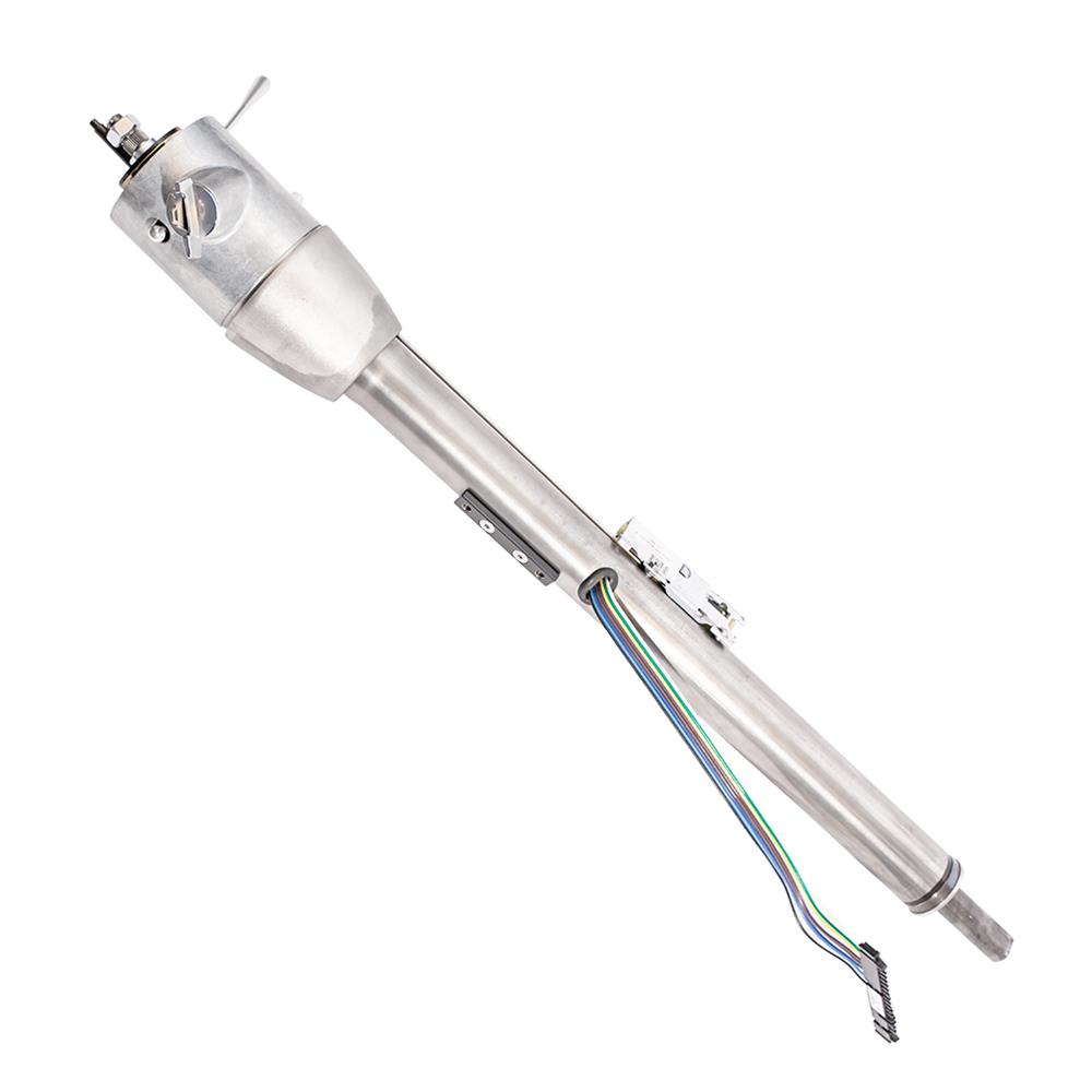 [FR30011C] Steering Mopar Tilt Column: 1970-76 Mopar Key Column A-Body MF w/o Slip Shaft and U-Joint Mill Finish