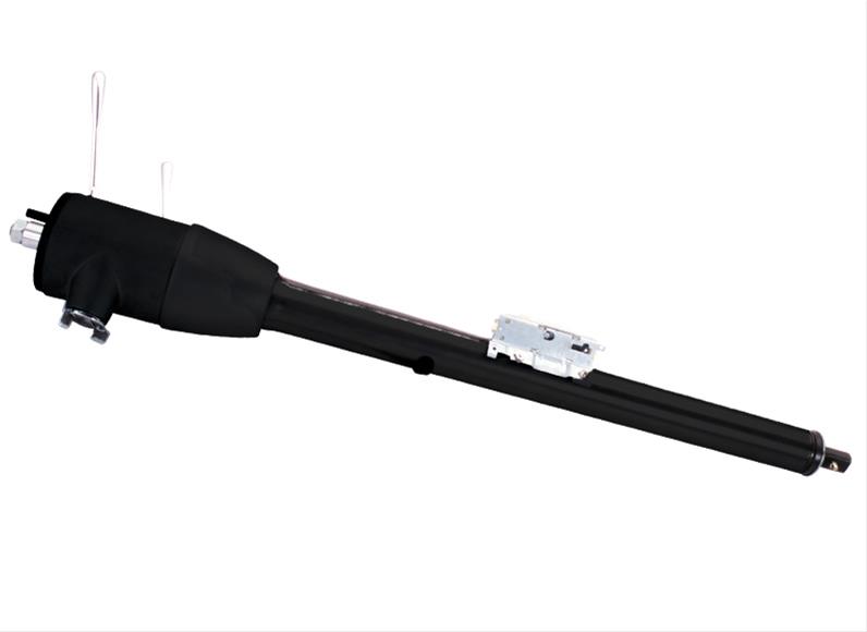 [FR30013CBK] Steering Mopar Key Tilt Column: 1970-74 Mopar Tilt Key Column E-Body MF w/o Slip Shaft & U-Joint Black Powdercoat