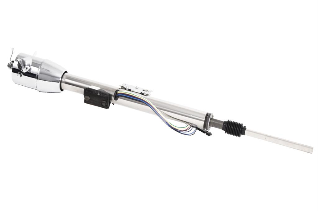 [FR30013CP] Steering Mopar Key Tilt Column: 1970-74 Mopar Tilt Key Column Power MF E-Body Paintable 