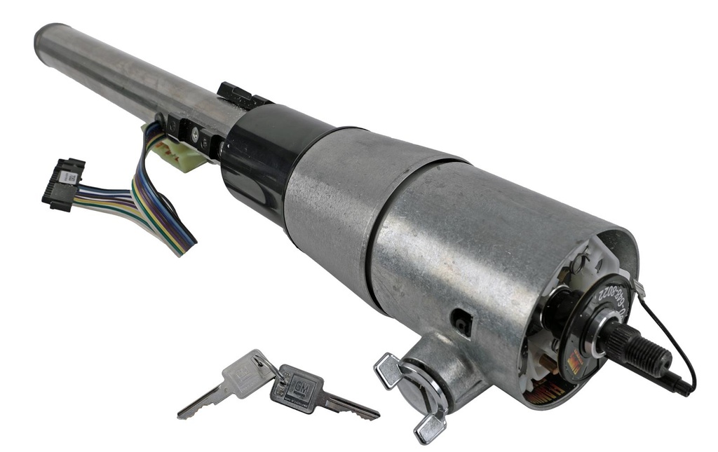 [FR30019] Floorshift Column: 1979-86 Jeep CJ  Key Column Mill Finish