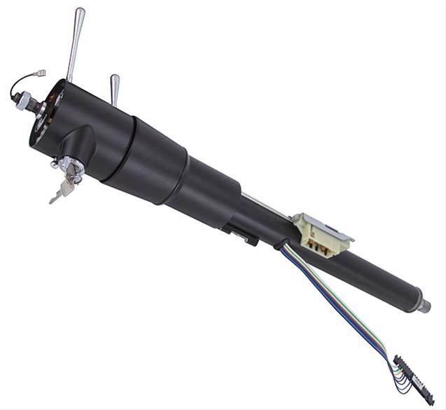 [FR30019SS] Floorshift Column: 1979-86 Jeep CJ  Key Column Stainless Steel