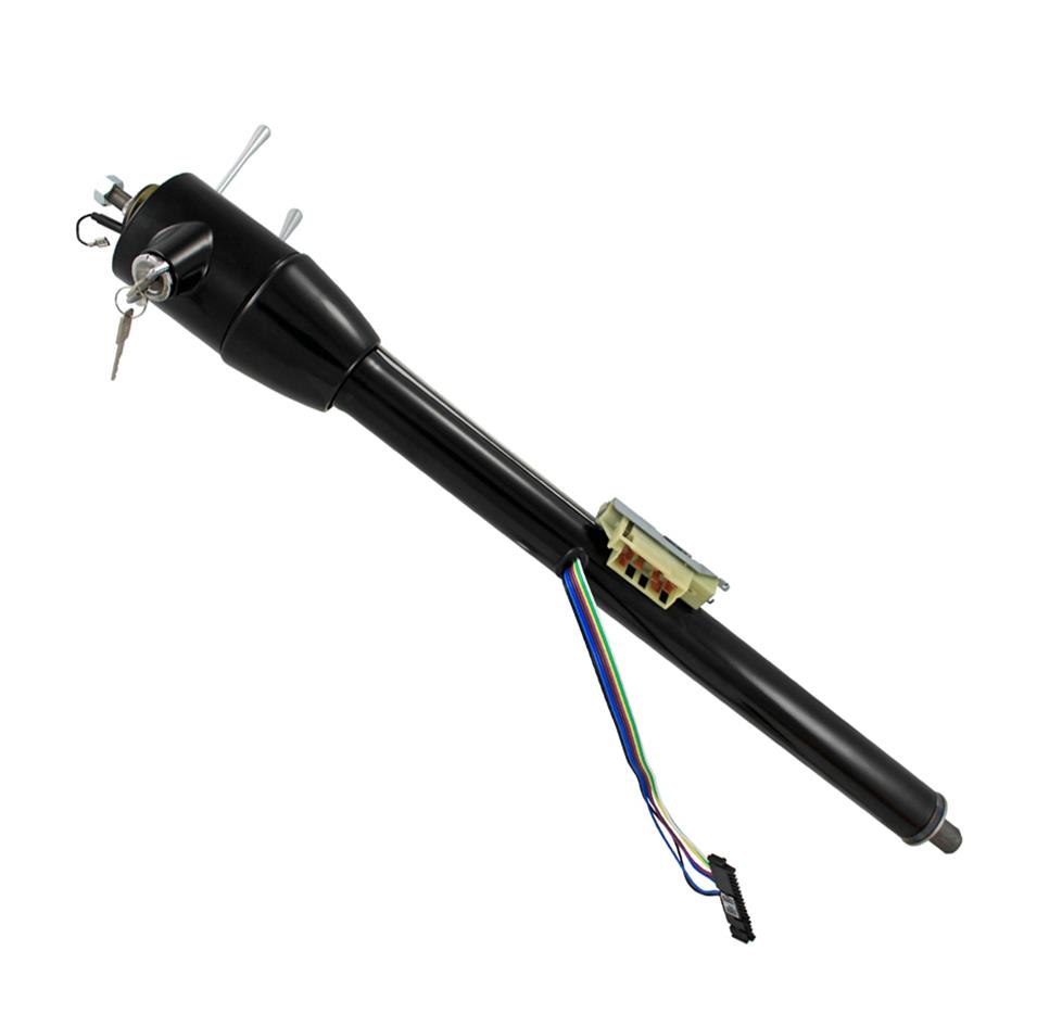 [FR30050BK] Floorshift Column: Custom Swipee Column 70/80 applications Cruise, Wiper,Turn Signal, Dimmer BK