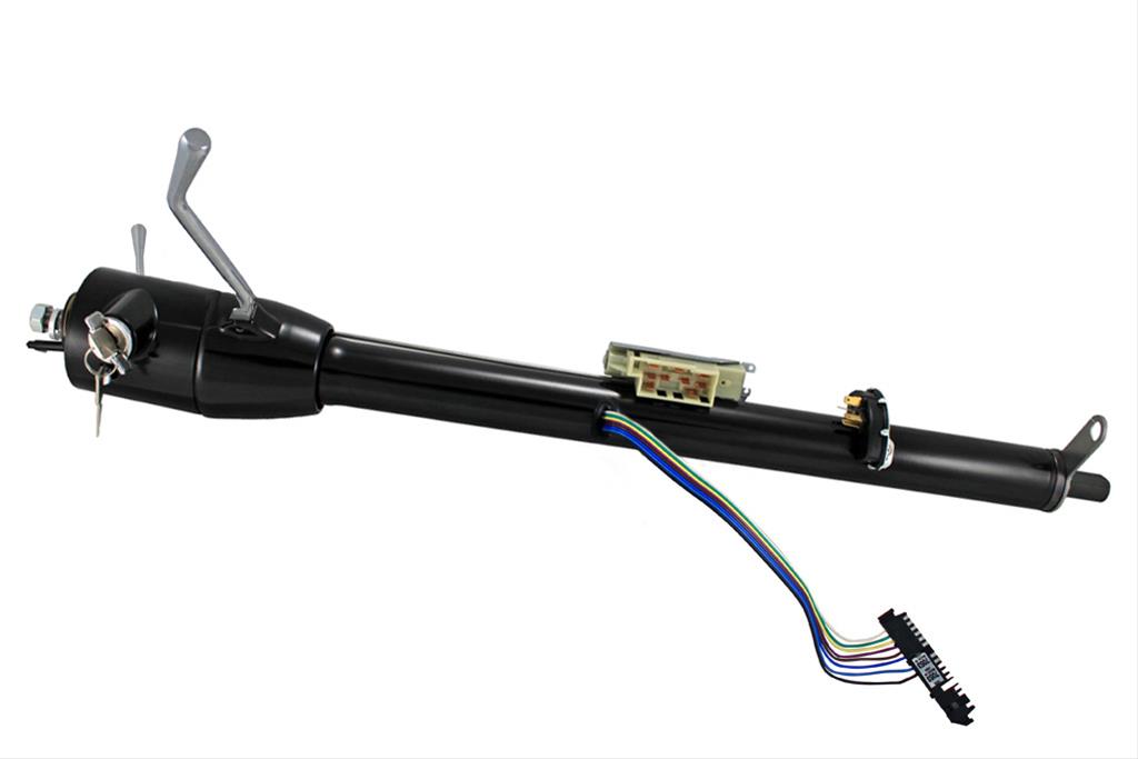 [FR30101XXBK] GM Key Column Shift Column: 2" Dia.  Black powdercoat finish custom length column