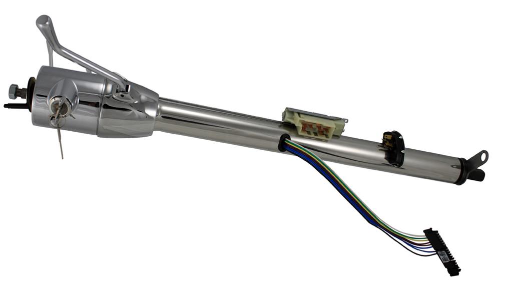 [FR30101XXSS] GM Key Column Shift Column: 2" Dia.  Stainless Steel finish custom length column