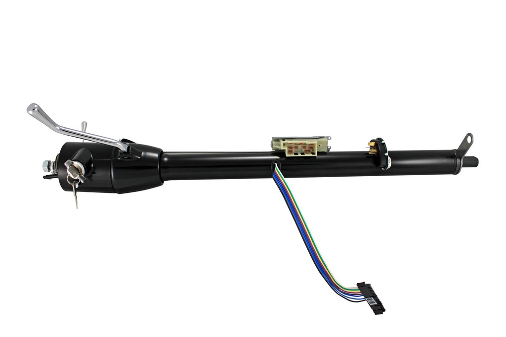 [FR30103.30BK] GM Key Column Shift Column: 3/4”.36, 30" length, Black Powdercoat