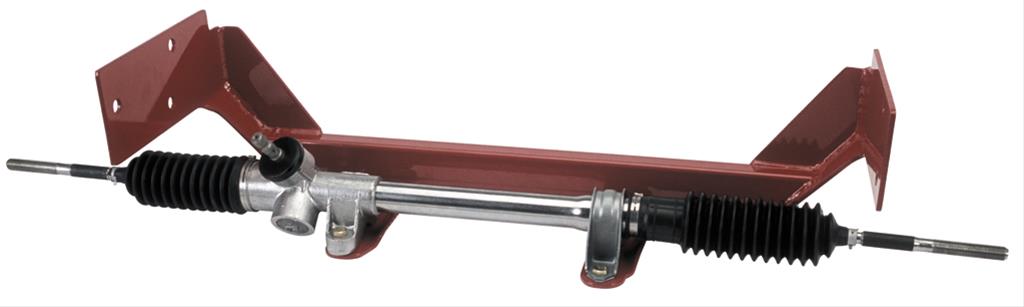 [FR312KTP] Rack and Pinion Kit: Corvette 63-82 Manual Kit w/o Column Polished