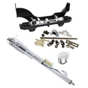 Rack and Pinion Kit: Camaro 70-81 Mnl Quick Ratio R/P Kit w/Key Tilt Polished Column