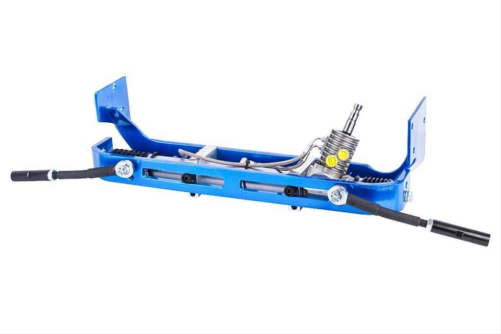 [FR330PWNC] Rack and Pinion Kit: Road Race Mustang Power R/P Cradle with travel bar no column