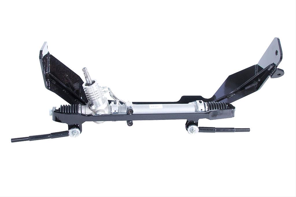[FR369BK] Rack and Pinion Kit: Impala / Caprice 65-66 Power Tilt Black Powdercoat Column 