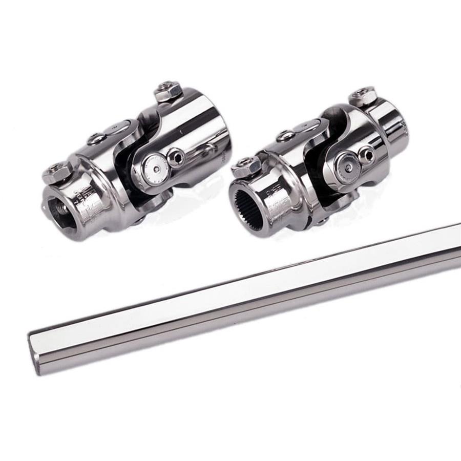 Universal Joint Kit: SS 1" DD Column, 13/16".36 Box w/ 22" DD Shaft Polished