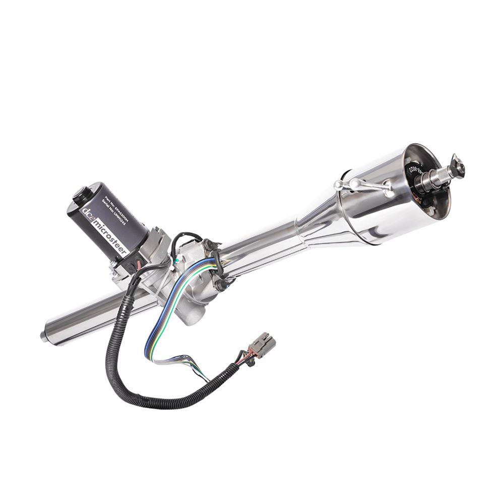 [FR40200M65PL] Tilt Column 65-66 Mustang Column with integrated Microsteer - Polished Column