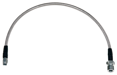 [220-9684] 22" OAL Flexline -3 Hose to M10 by 1.00 IF Bubble Flare