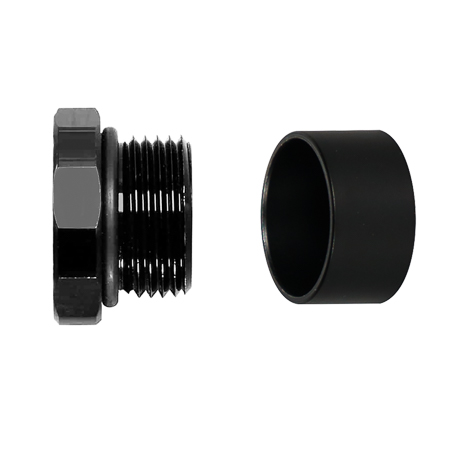 [220-14909] Fitting Adaptor 1/8-27 to 11/16-20, Compact Remote Inlet