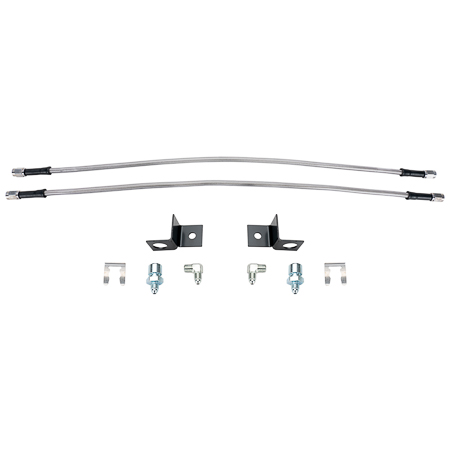 [220-11237] Flexline Kit, 22 inch 3/8-24 to 90 Degree