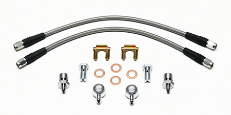 [220-11371] Flexline Kit, D52 Caliper 14" w/ Banjo 7/16-20