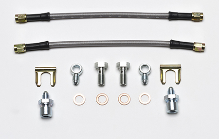 [220-12630] Flexline Kit, D52 Caliper 10" w/ Banjo 10mm -3/8-24 Chassis