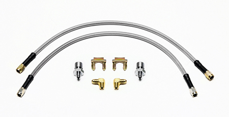 [220-12862] Flexline Kit, 18 inch, -3, M10-1.0 IF / 1.5 IF,1/8 NPT 90 Degree