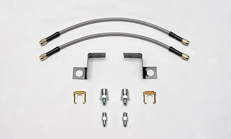 [220-14165] Flexline Kit, 14 inch, -3, 3/8-24 IF,1/8 NPT Straight