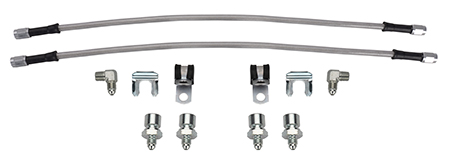 [220-15263] Flexline Kit, 18 inch, -3, M10-1.5 IF,1/8 NPT 90 Degree